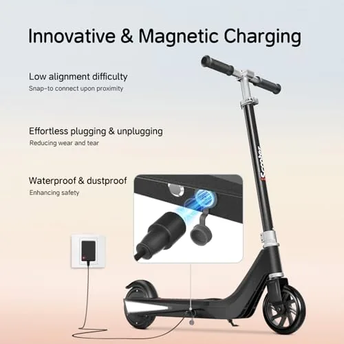 iScooter Patinete eléctrico para niños con Ruedas Delanteras