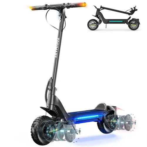 TODIMART Patinete Eléctrico Adultos, 2000W de Potencia, Autonomía 60-80KM, 18.2AH Batería,