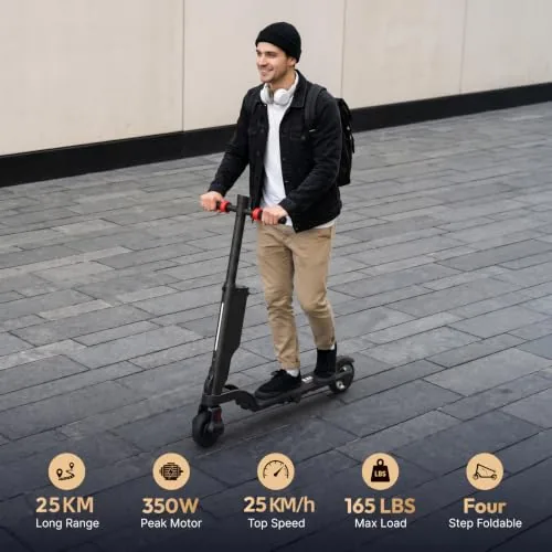 HX X6/X8 Patinete Eléctrico Adulto, Batería Extraíble, Motor