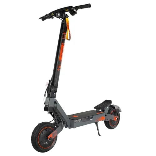 Patinete eléctrico Plegable KuKirin G2 Ultra, 2 Motores, batería de 48 V y 18 Ah, neumátic