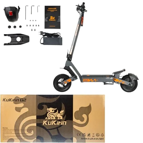 KUKIRIN G2 Patinete Eléctrico para Adultos, Elige Versión 800W o VMP 500W, Neumáticos Tube