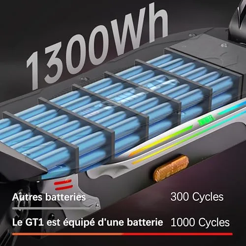 Patinete Eléctrico para Adultos, Neumáticos Tubeless Todo Te