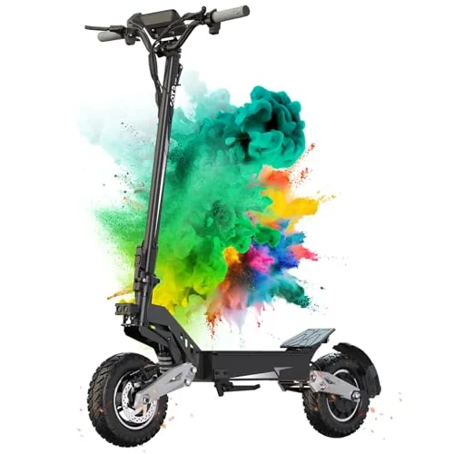 OOTD T10 Patinete Eléctrico Adultos, E Scooter de 900W Pot. Máxima con 48V 13.5AH Bateria 