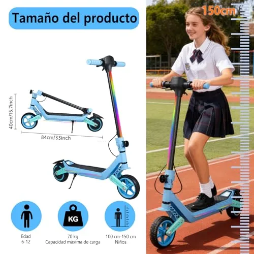 Patinete eléctrico para niños, Patinete eléctrico de Doble s
