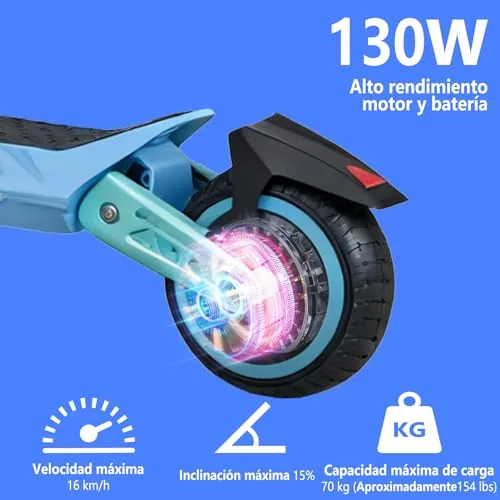 Patinete eléctrico para niños, Patinete eléctrico de Doble s