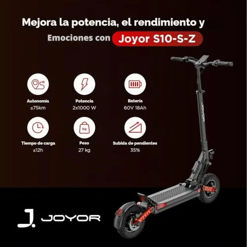 Patinete eléctrico Todoterreno Profesional para Adultos JOYO