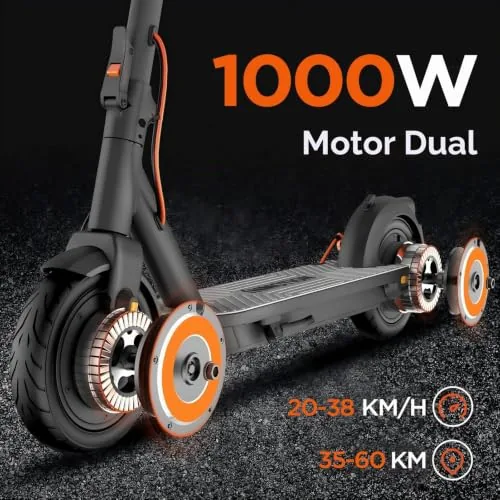 Patinete Eléctrico para Adultos Inmotion, Plegable, Alta Pot