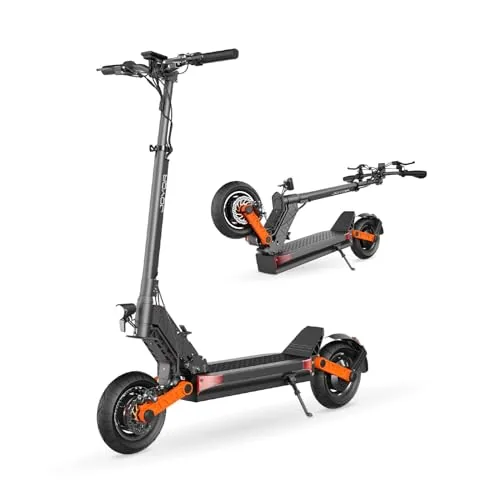 Joyor S-Pro- Patinete eléctrico Todoterreno para Adultos - Alta Autonomía 90 km, Doble Mot