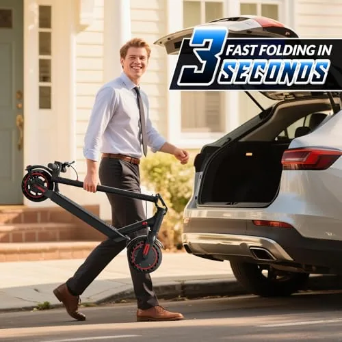 Patinete eléctrico con permiso de circulación, motor de 350 