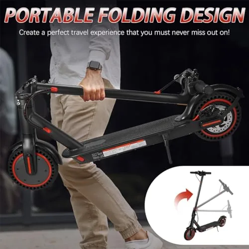 Patinete eléctrico con permiso de circulación, motor de 350 