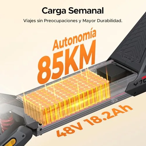 ENGWE Y700 1200W Patinete Eléctrico, Equipado con Bluetooth