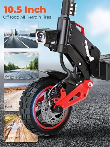 16OOW Patinete Electrico Adultos Plegable E-Scooter - 45-55k