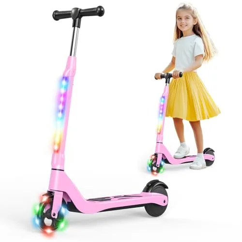 SISIGAD Patinete eléctrico para niños de 6-8-10 años Patinet