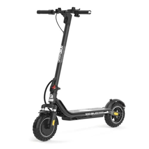 Patinete eléctrico adulto 100 Evo – Autonomía hasta 25 km – Neumático Cross 10" inflable –