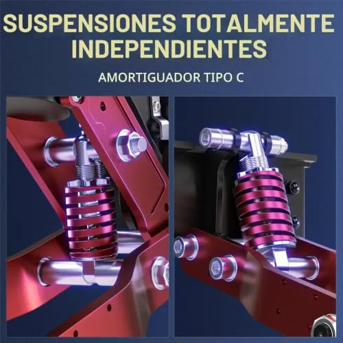 TIFGALOP Patinete Eléctrico CL8 para Adultos, Neumáticos Tod