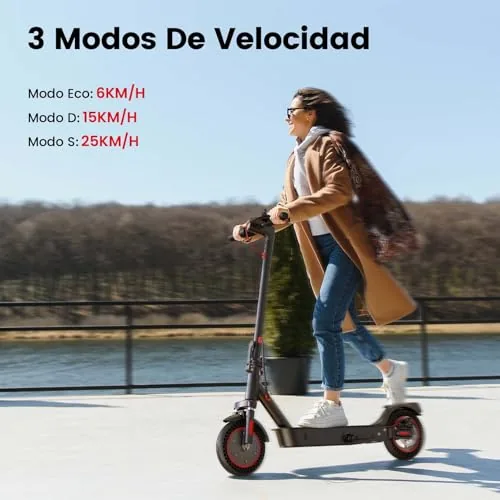 iScooter Homologado DGT Patinete Electrico Adultos, 500W Mot