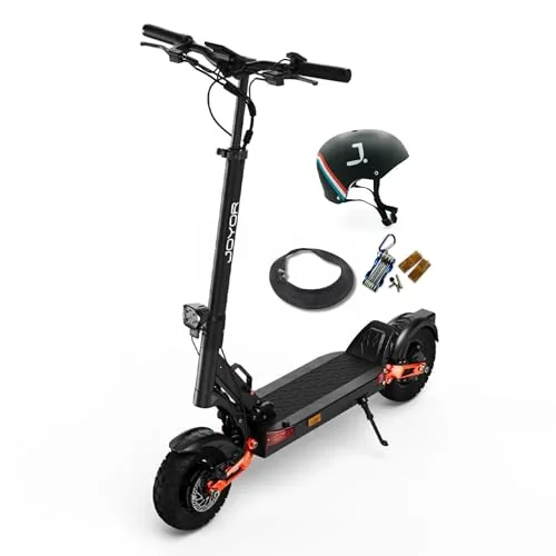 JOYOR Patinete Eléctrico T-Pro DGT con Doble Motor 2x500W, Autonomía hasta 90 km, Suspensi
