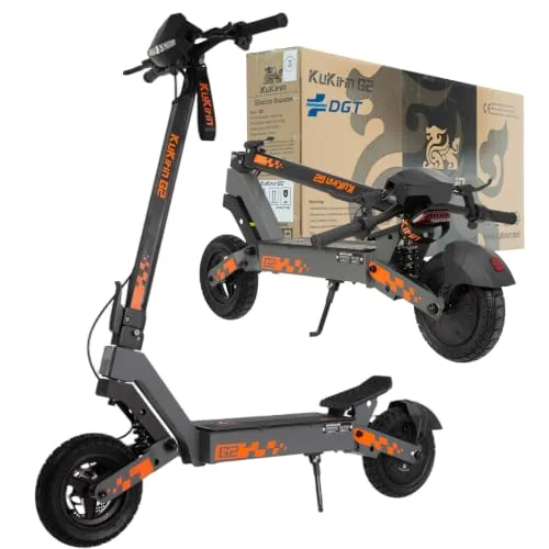 Patinete Eléctrico para Adulto Homologado DGT, Autonomía 58 KM, Velocidad Máx. 25 KM/H, Ne