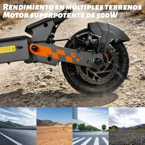 Patinete Eléctrico para Adulto Homologado DGT, Autonomía 58