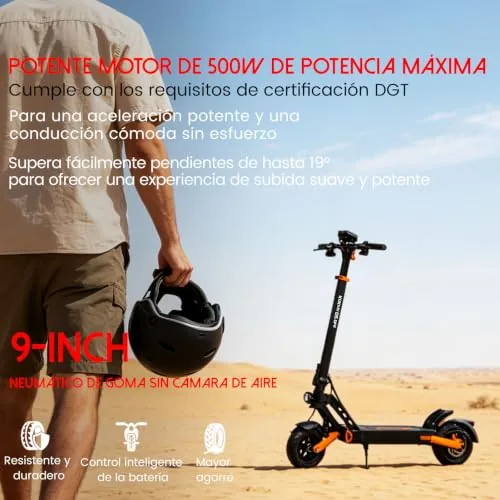 Patinete Eléctrico Adultos Homologado DGT - 68km Autonomía B