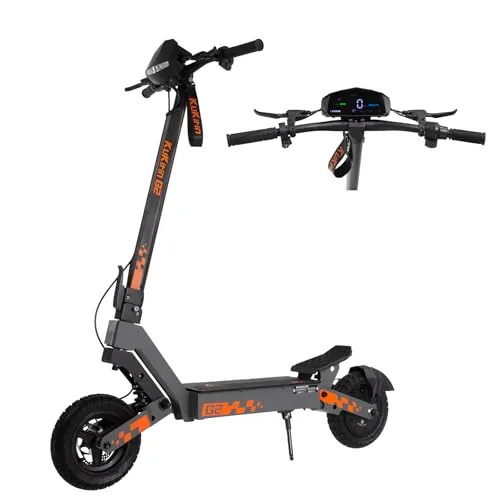 Kukirin G2 Patinete Eléctrico para Adultos, 10 Pulgadas, hasta 55 km, Neumáticos tubeless,