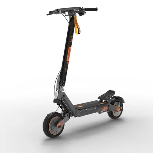 KuKirin Patinete Eléctrico Adulto, Doble Motor, 10" Ruedas Neumáticas, Pantalla Táctil Int
