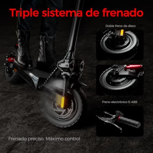 iScooter Patinete eléctrico para Cualquier Terreno, 800 W, b