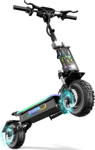 Patinete Eléctrico Todoterreno para Adultos, Scooter Eléctri