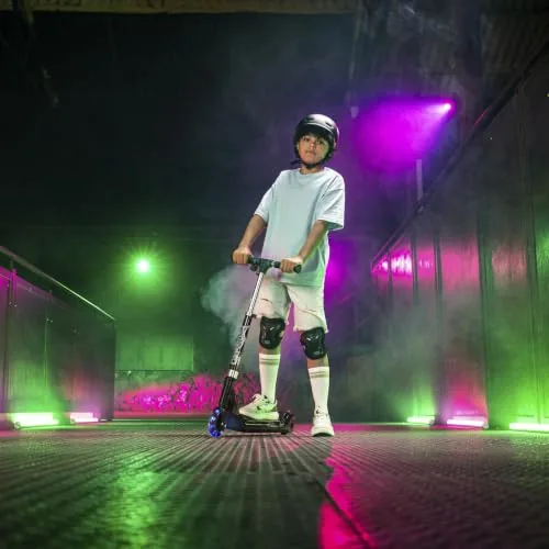 Xootz Kids Elements - Patinete eléctrico Plegable, Rueda con