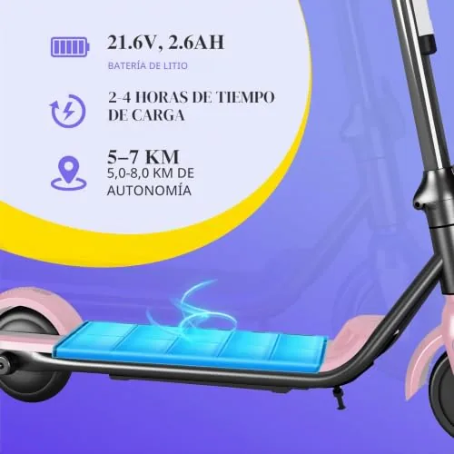 Scooter eléctrico para niños 6-12 años,Scooter eléctrico Ple