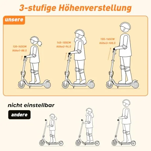 iScooter Patinete eléctrico para niños con música y luz para