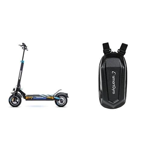 Patinete Eléctrico SmartGyro Speedway, 500W 48V,12.500 mAh + SmartGyro Bolsa Frontal PU+EV