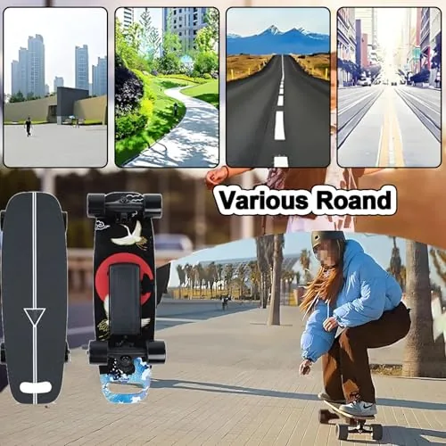 Patineta EléCtrica Series con Control Remoto, Velocidad MáXi