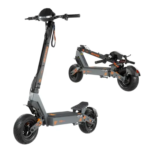Patinete todoterreno conforme a la UE KuKirin G4, homologado para adultos, autonomía de 75