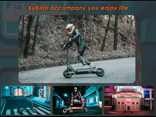 Patinete todoterreno conforme a la UE KuKirin G4, homologado