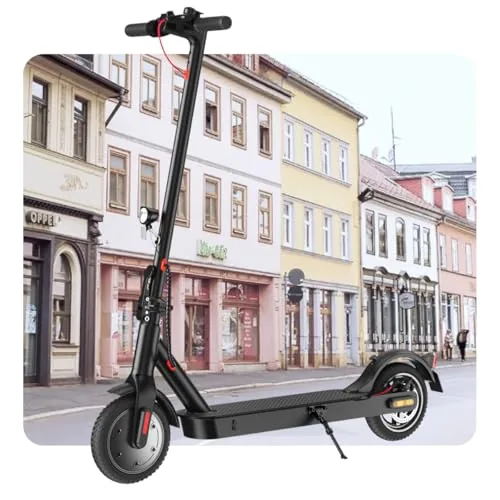 Patinete eléctrico con permiso de circulación ABE, carga de hasta 120 kg, alcance de 30 km