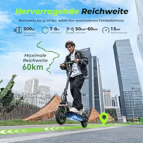 Patinete eléctrico con homologación de Carretera hasta 60 km