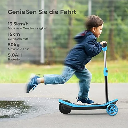 iScooter E-Scooter para niños de 3 a 8 años, 2 en 1 e-Step p